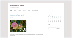 Desktop Screenshot of masontaylorranch.com