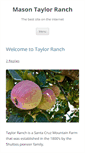 Mobile Screenshot of masontaylorranch.com